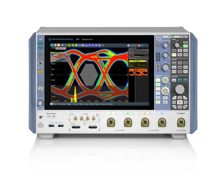 Rohde & Schwarz double la bande passante maximale de ces oscilloscopes hautes performances R&S RTP qui atteint 16 GHz